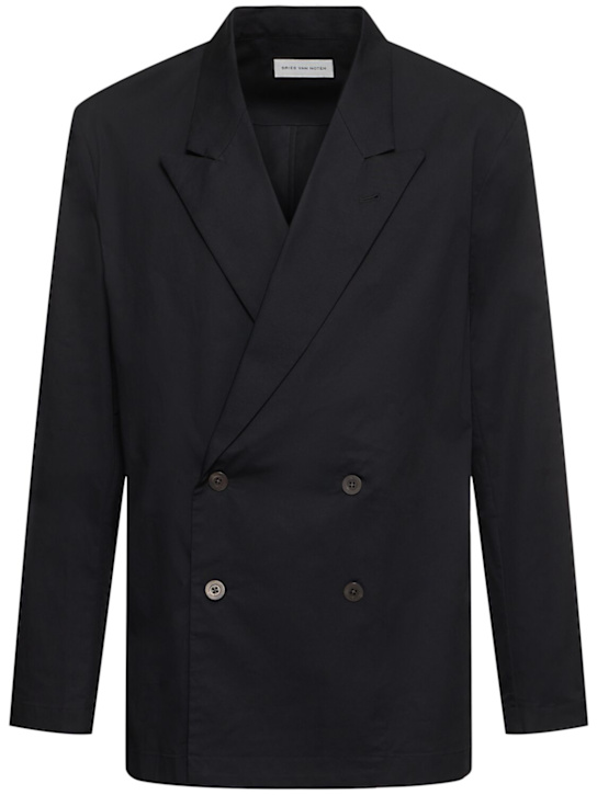 LuisaViaRoma Dries Van NotenBlazer doppiopetto loose fit Caplans