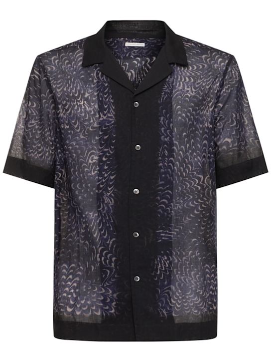 LuisaViaRoma Dries Van NotenCamicia Carltone a maniche corte