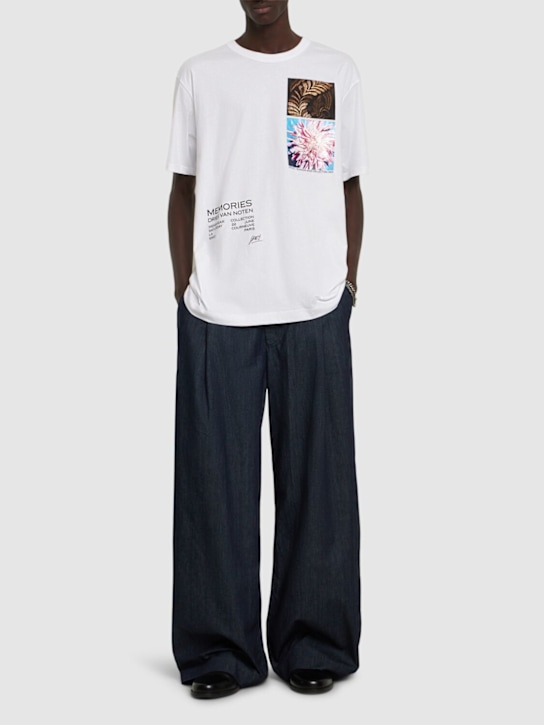LuisaViaRoma Dries Van NotenT-shirt Heercotton In Jersey