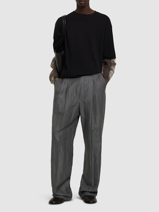 LuisaViaRoma Dries Van NotenT-shirt Hemal A Maniche Lunghe