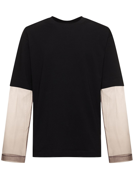 LuisaViaRoma Dries Van NotenT-shirt Hemal a maniche lunghe