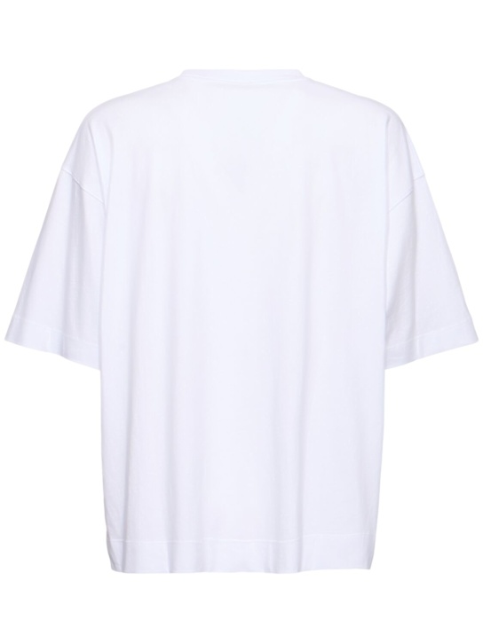 LuisaViaRoma Dries Van NotenT-shirt Hen In Jersey Di Cotone
