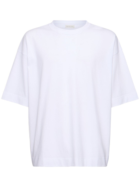 LuisaViaRoma Dries Van NotenT-shirt Hen in jersey di cotone