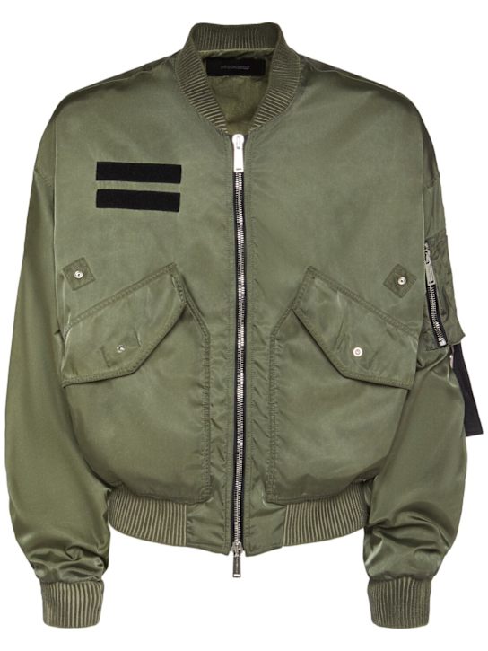 LuisaViaRoma Dsquared2Bomber Military Tinto In Capo