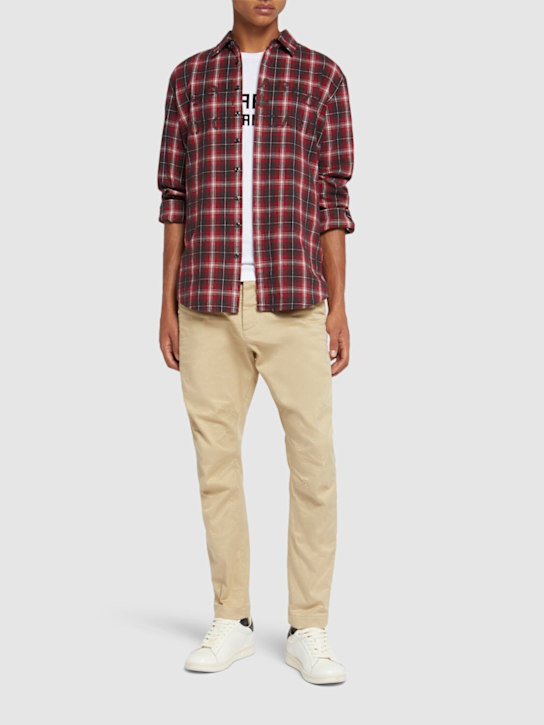 LuisaViaRoma Dsquared2Camicia Dsquared2 In Cotone Stampato