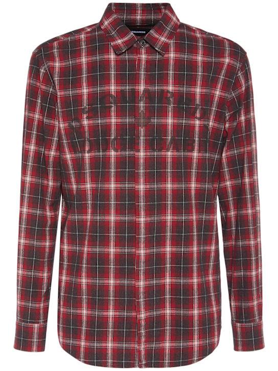 LuisaViaRoma Dsquared2Camicia Dsquared2 in cotone stampato