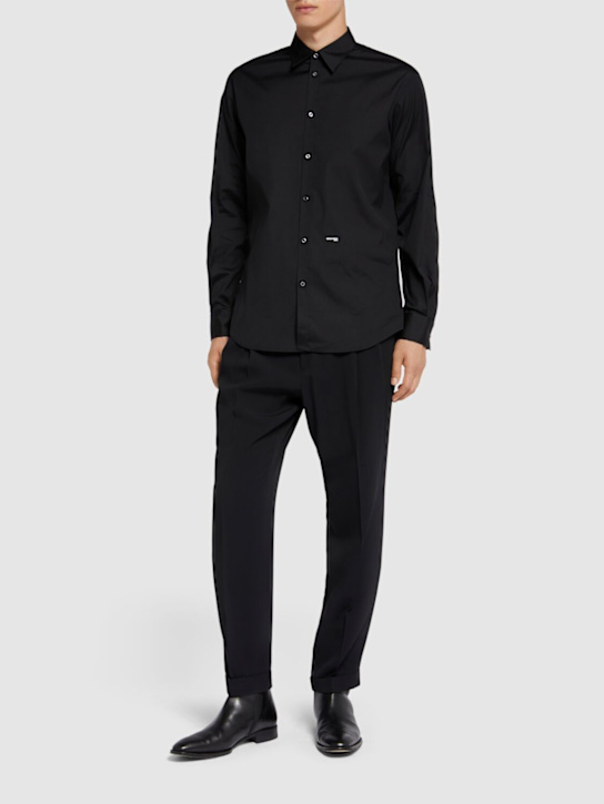 LuisaViaRoma Dsquared2Camicia Relax Dan In Cotone Stretch