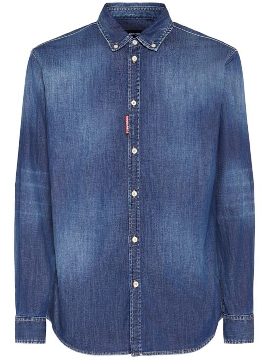 LuisaViaRoma Dsquared2Camicia Relax Dan In Cotone Stretch