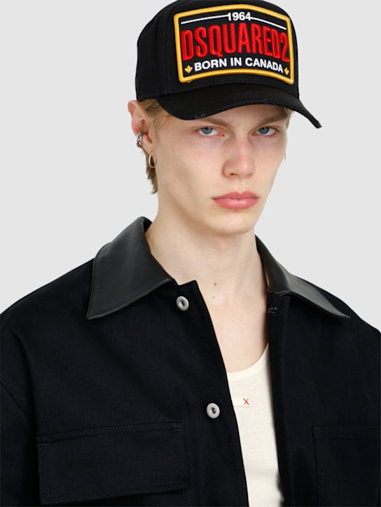 LuisaViaRoma Dsquared2Cappello Baseball In Cotone Con Logo