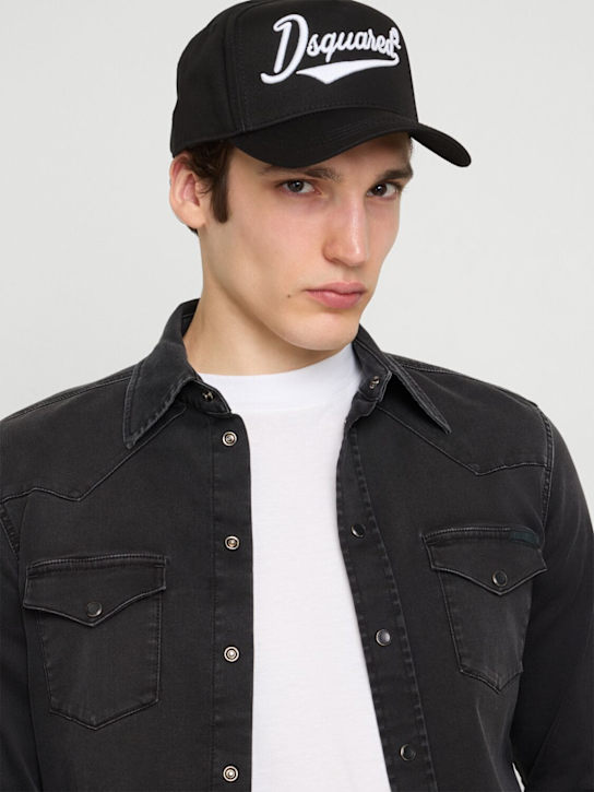 LuisaViaRoma Dsquared2Cappello Baseball In Cotone Con Logo