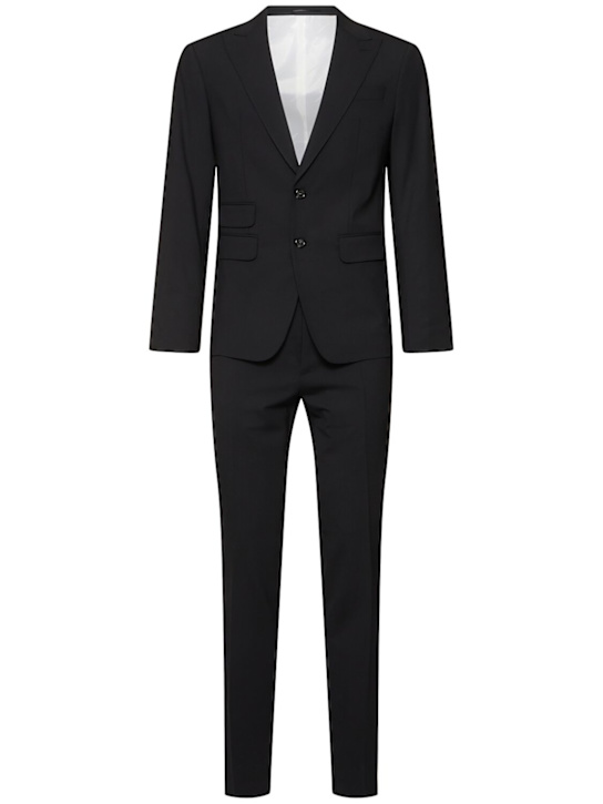 LuisaViaRoma Dsquared2Completo London in misto lana