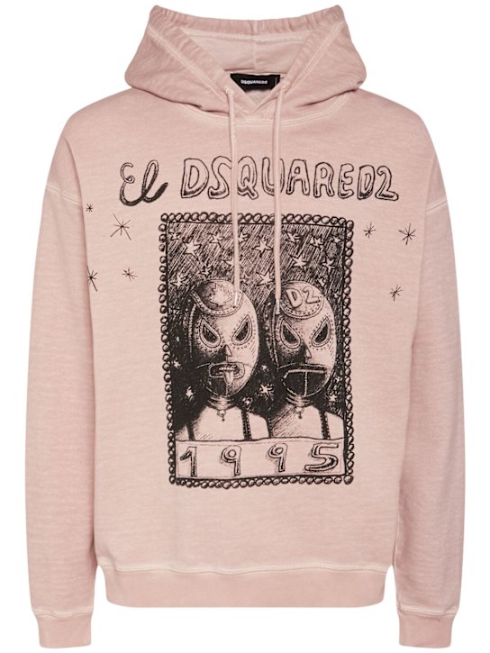 LuisaViaRoma Dsquared2Felpa In Cotone Con Cappuccio