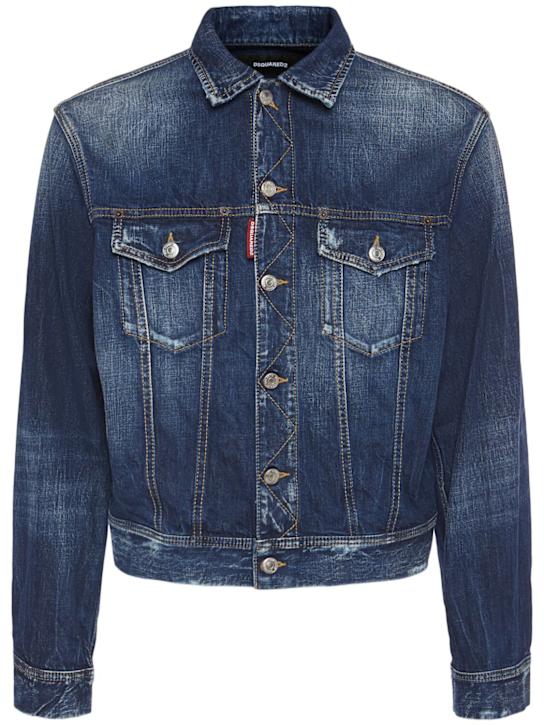 LuisaViaRoma Dsquared2Giacca Be Cool Be Nice Wash L.A. in denim