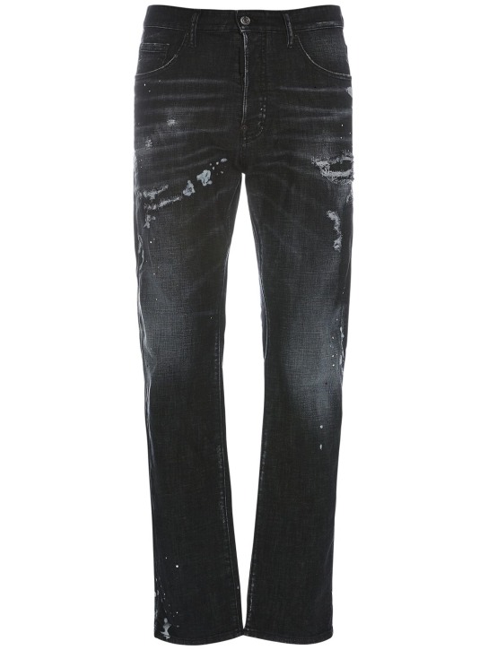 LuisaViaRoma Dsquared2Jeans 642 in denim di cotone stretch
