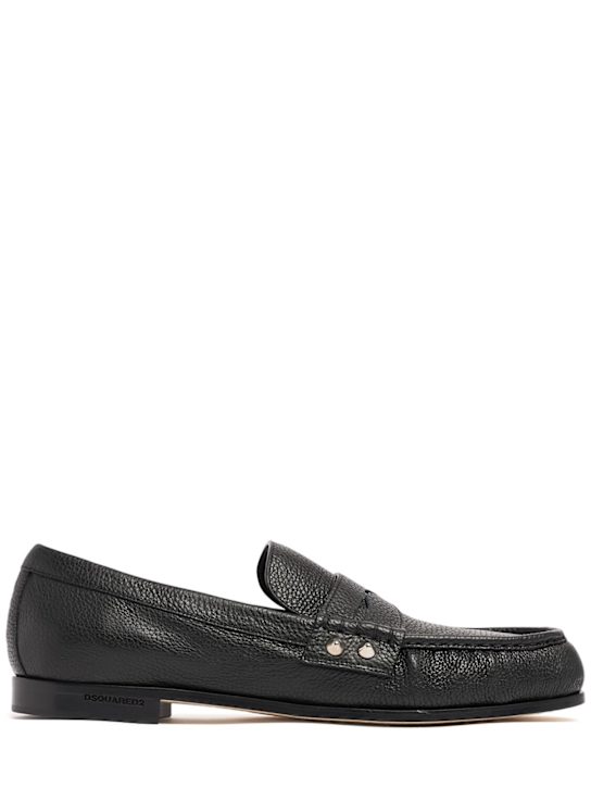 LuisaViaRoma Dsquared2Mocassini In Pelle Con Borchie