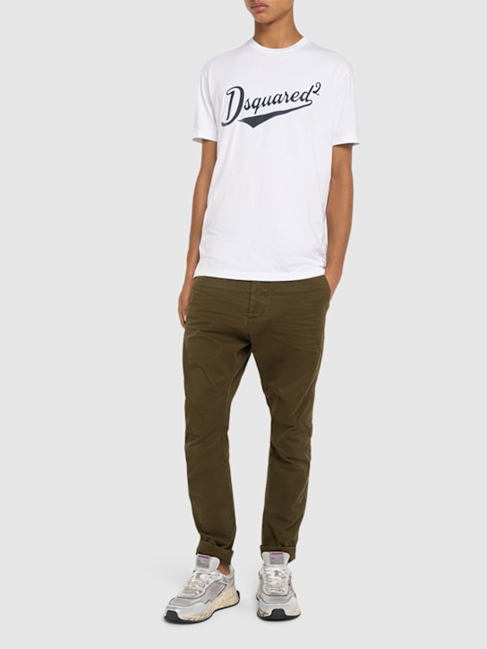 LuisaViaRoma Dsquared2Pantaloni Cargo In Cotone Stretch