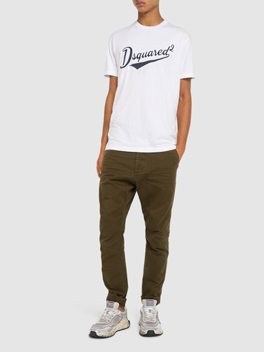 LuisaViaRoma Dsquared2Pantaloni Chino In Cotone Stretch