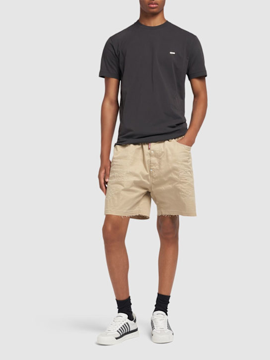 LuisaViaRoma Dsquared2Shorts Big Brother In Cotone Strappato