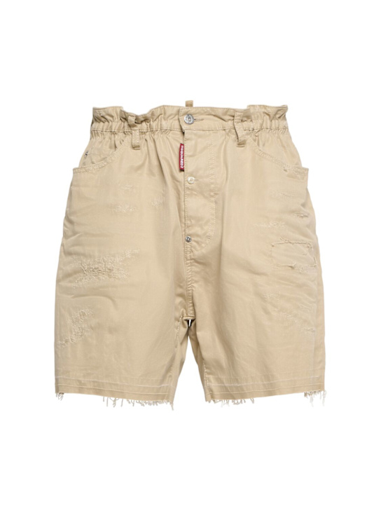 LuisaViaRoma Dsquared2Shorts Big Brother in cotone strappato