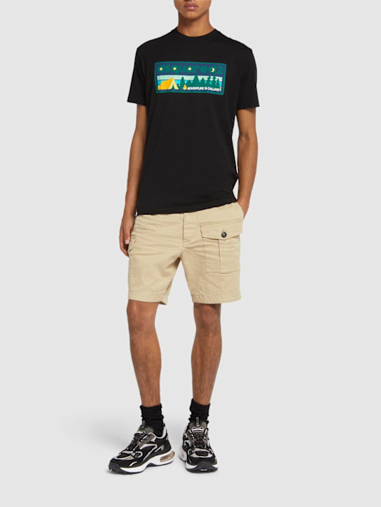 LuisaViaRoma Dsquared2Shorts Cargo In Cotone Stretch