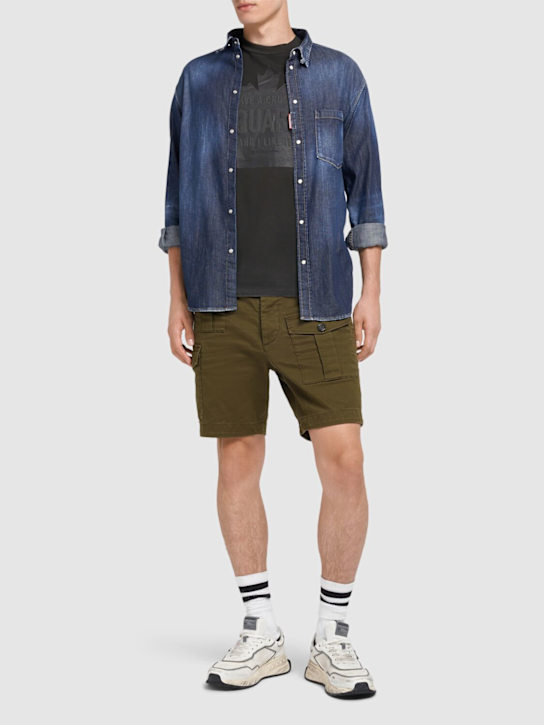 LuisaViaRoma Dsquared2Shorts Cargo In Cotone Stretch