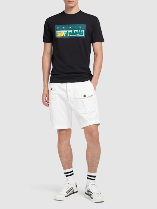 LuisaViaRoma Dsquared2Shorts Cargo In Cotone Stretch
