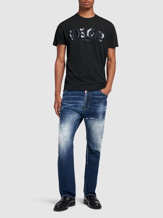 LuisaViaRoma Dsquared2T-shirt Cigarette Fit In Cotone