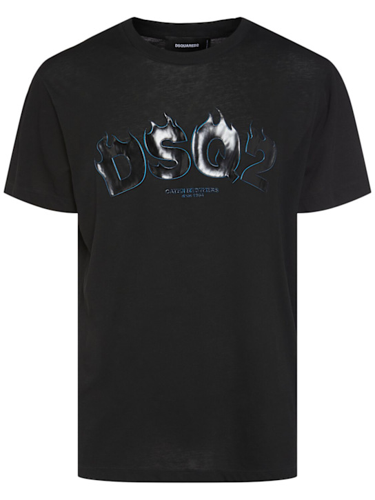LuisaViaRoma Dsquared2T-shirt Cigarette fit in cotone