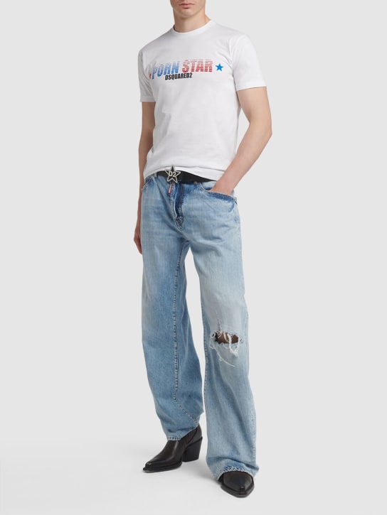 LuisaViaRoma Dsquared2T-shirt Rocco Siffredi In Cotone