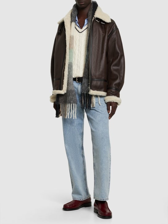 LuisaViaRoma DunstGiacca Unisex Loose Fit In Shearling