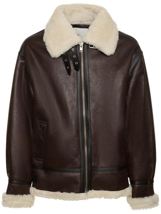 LuisaViaRoma DunstGiacca unisex loose fit in shearling