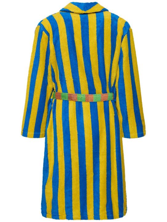 LuisaViaRoma Dusen DusenAccappatoio Reef Stripe In Misto Cotone
