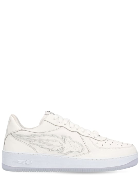 LuisaViaRoma Enterprise JapanSneakers in pelle low top con logo