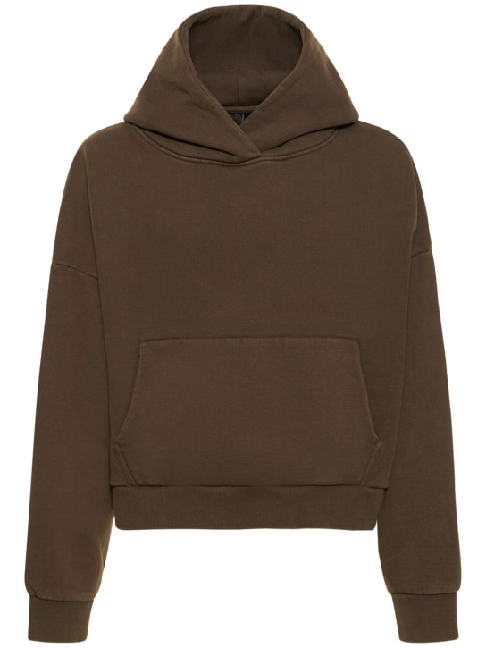 LuisaViaRoma Entire StudiosFelpa in cotone washed con cappuccio