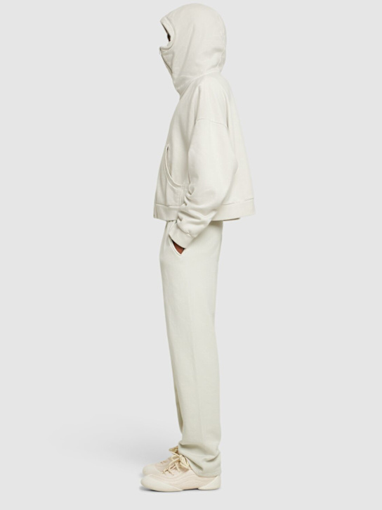 LuisaViaRoma Entire StudiosFelpa In Cotone Washed Con Zip E Cappuccio