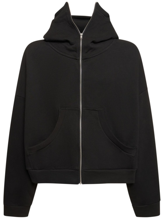 LuisaViaRoma Entire StudiosFelpa in cotone washed con zip e cappuccio