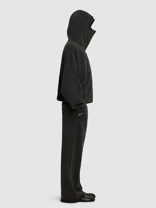 LuisaViaRoma Entire StudiosFelpa In Cotone Washed Con Zip E Cappuccio