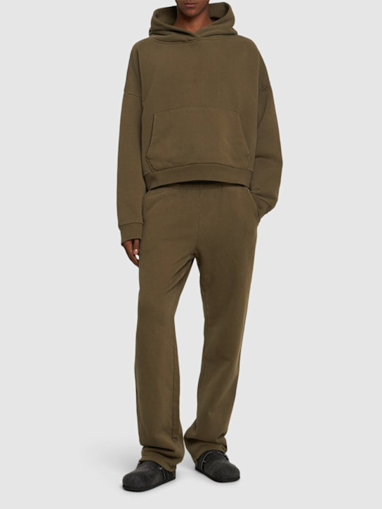 LuisaViaRoma Entire StudiosPantaloni Dritti In Felpa Di Cotone Organico