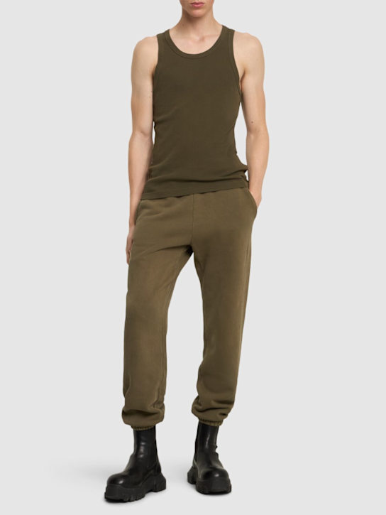 LuisaViaRoma Entire StudiosTank Top In Cotone Organico A Costine