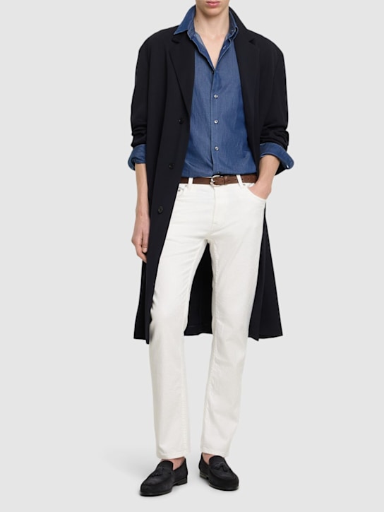 LuisaViaRoma EtroJeans Roma In Denim Di Misto Cotone Paisley