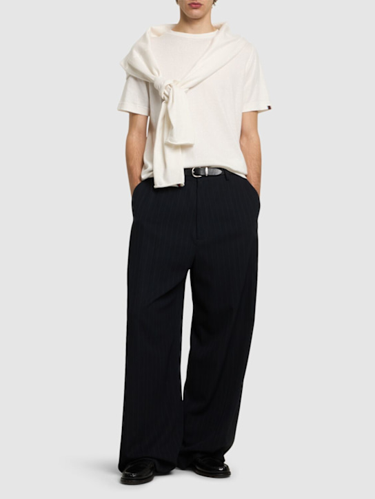 LuisaViaRoma Extreme CashmereT-shirt N394 James In Cotone E Cashmere