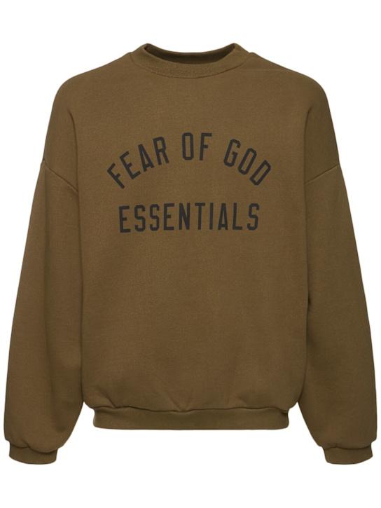LuisaViaRoma Fear of God ESSENTIALSFelpa in misto cotone