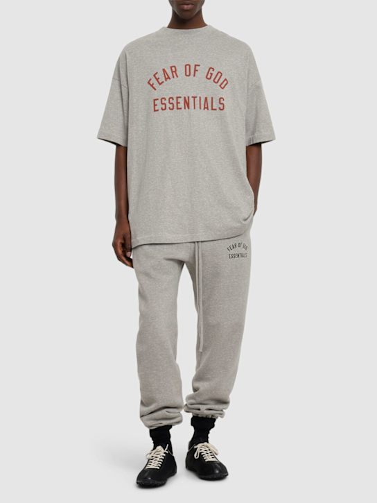 LuisaViaRoma Fear Of God ESSENTIALSPantaloni Essential In Felpa Di Misto Cotone