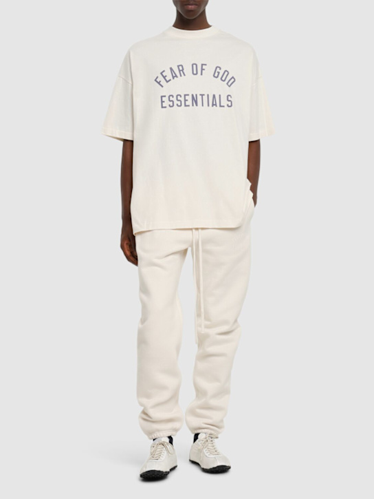 LuisaViaRoma Fear Of God ESSENTIALSPantaloni Essential In Felpa Di Misto Cotone