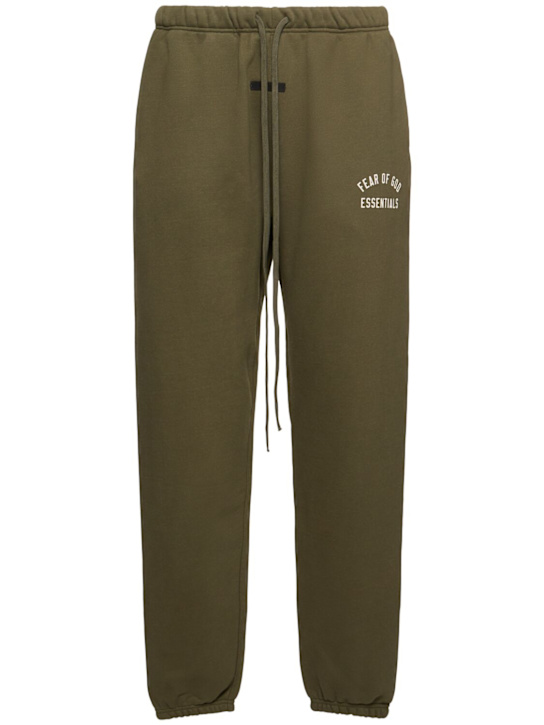 LuisaViaRoma Fear of God ESSENTIALSPantaloni Essential in felpa di misto cotone