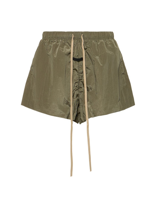 LuisaViaRoma Fear of God ESSENTIALSShorts running in ripstop