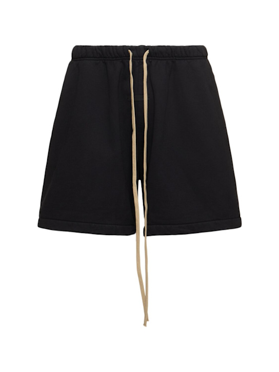 LuisaViaRoma Fear of God ESSENTIALSShorts soccer in cotone pesante