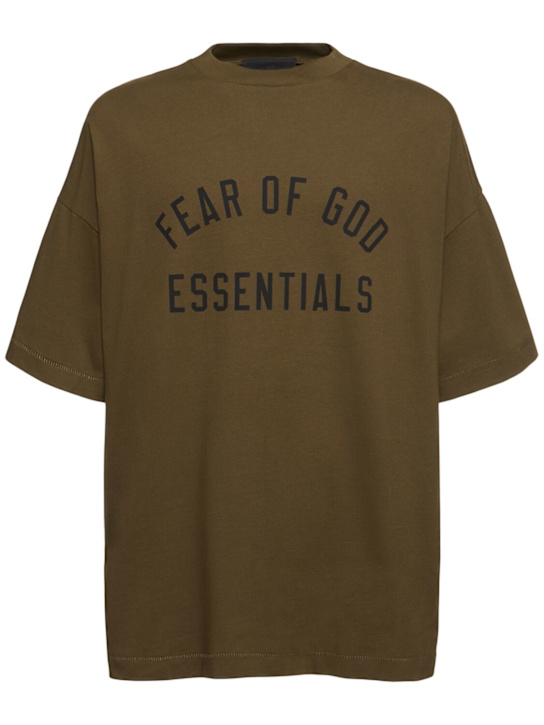 LuisaViaRoma Fear of God ESSENTIALST-shirt girocollo in jersey