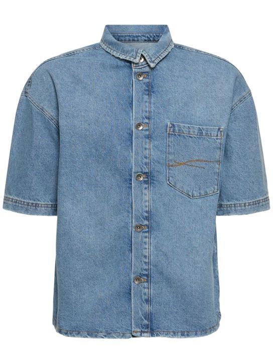 LuisaViaRoma FLÂNEURCamicia a maniche corte in denim