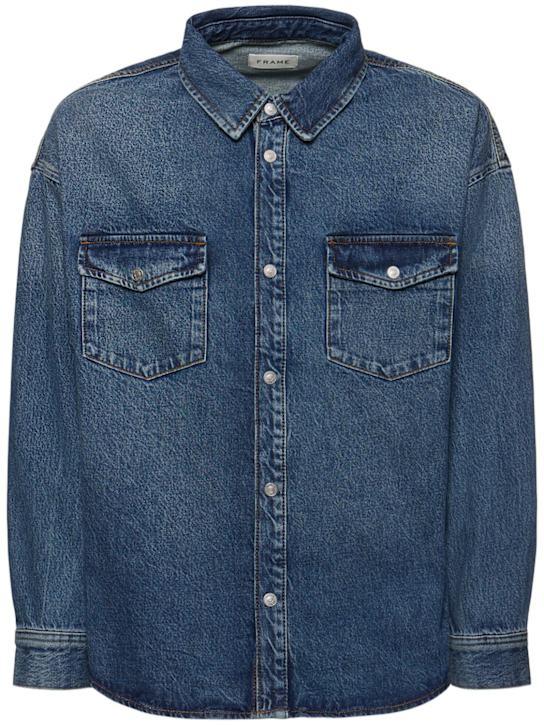 LuisaViaRoma FrameCamicia L/s relaxed con due tasche